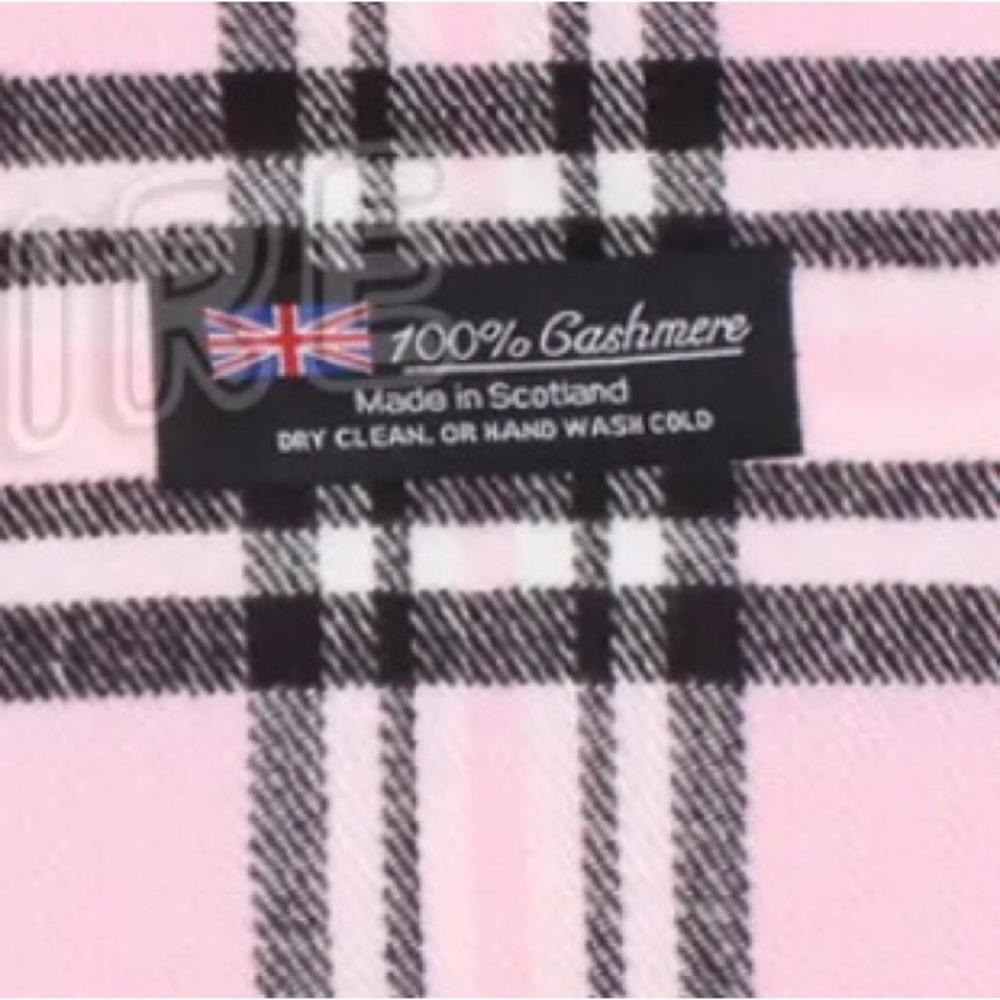 Pink Cashmere Scarf Top Rated - Picture 2 of 4